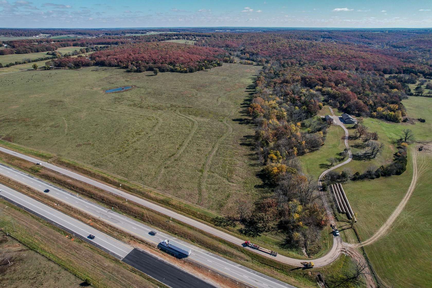 106 Acres of Land for Sale in Marshfield, Missouri