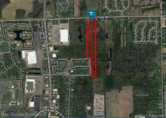 22.19 Acres of Land for Sale in Belleville, Michigan