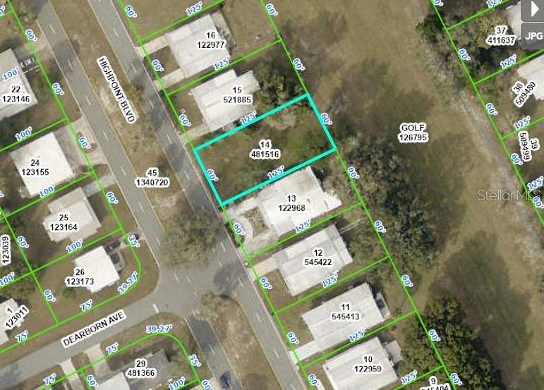 0.17 Acres of Residential Land for Sale in Brooksville, Florida