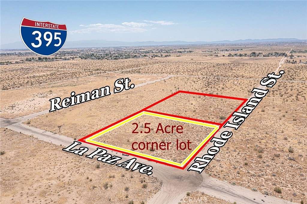 2.5 Acres of Residential Land for Sale in Adelanto, California