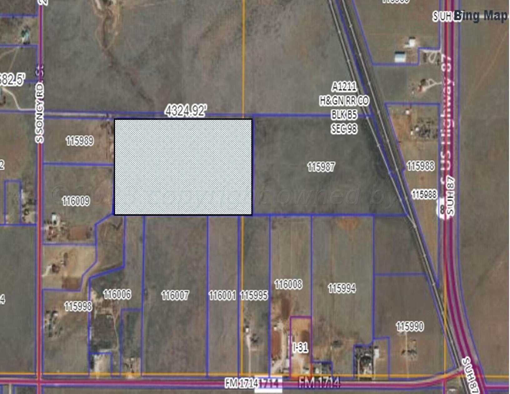 38 Acres of Land for Sale in Amarillo, Texas