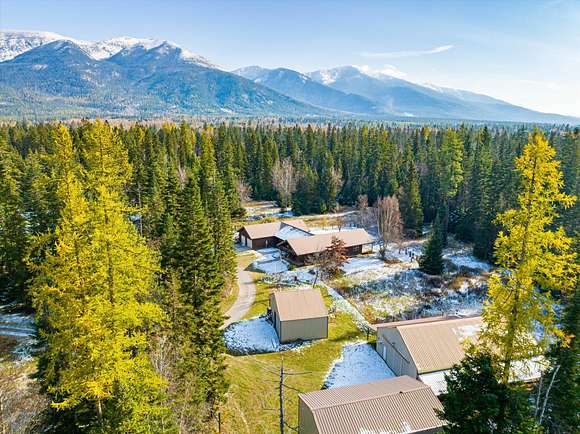 10.3 Acres of Land with Home for Sale in Bigfork, Montana