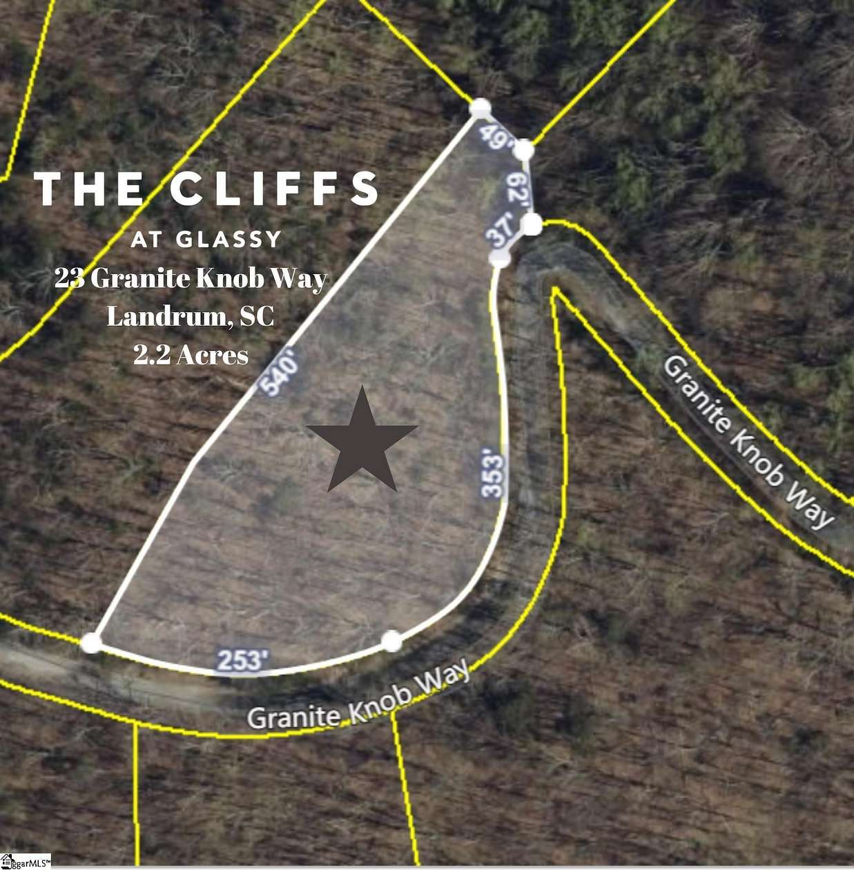 2.2 Acres of Residential Land for Sale in Landrum, South Carolina