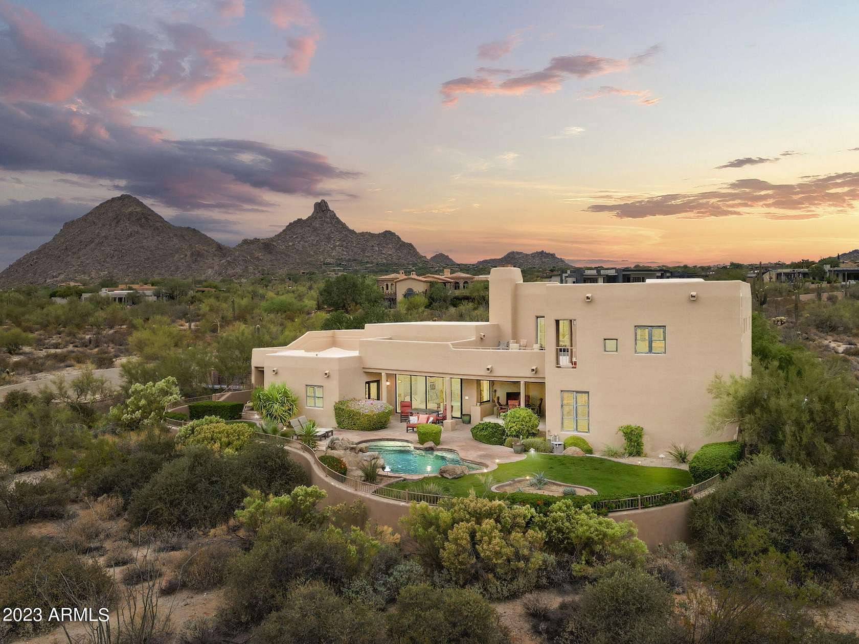 4.4 Acres of Residential Land with Home for Sale in Scottsdale, Arizona