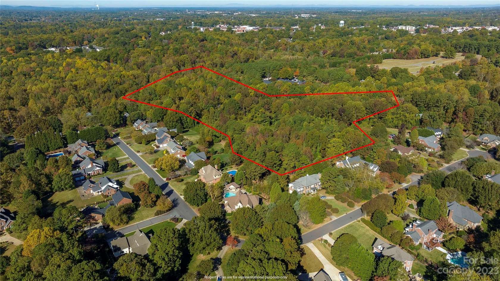 16.6 Acres of Land for Sale in Mooresville, North Carolina