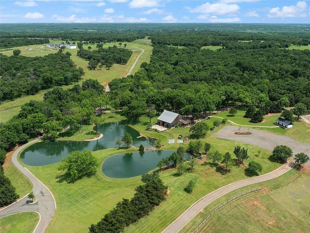 245 Acres of Land with Home for Sale in Luther, Oklahoma