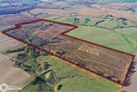 57 Acres of Recreational Land & Farm for Sale in Wayland, Iowa