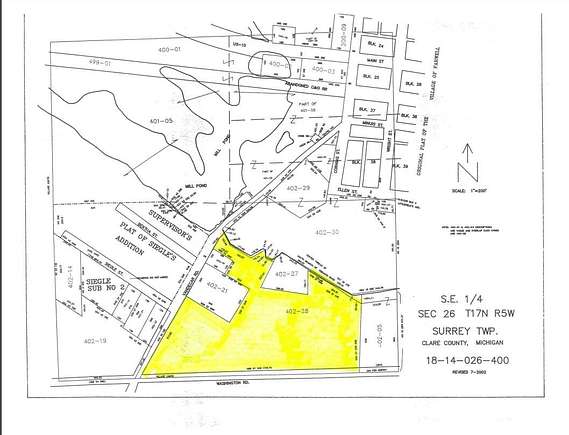 23.4 Acres of Land for Sale in Farwell, Michigan - LandSearch