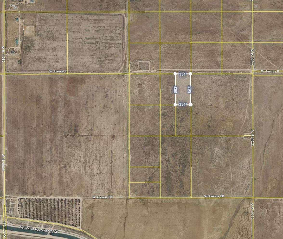 5 Acres of Agricultural Land for Sale in Lancaster, California