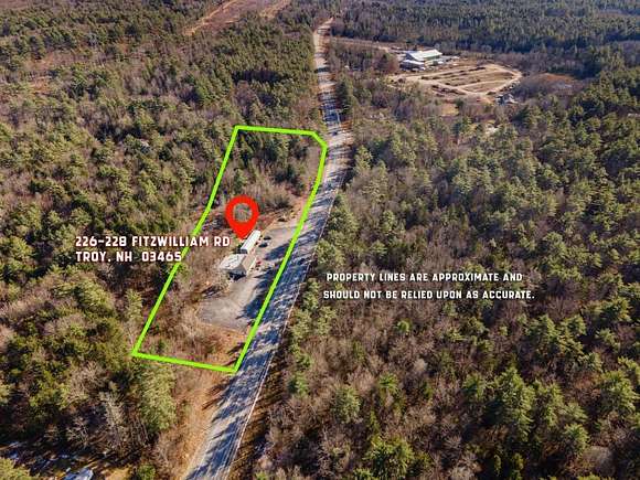 5.74 Acres of Commercial Land for Sale in Troy, New Hampshire