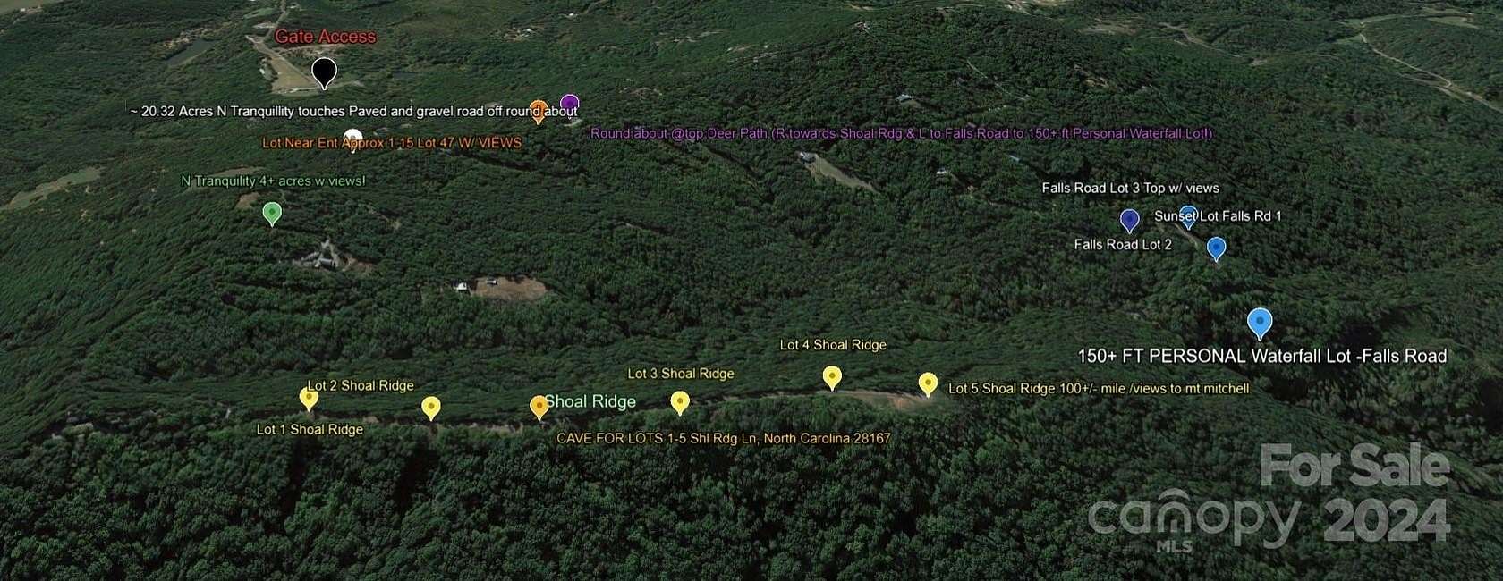 20.32 Acres of Land for Sale in Union Mills, North Carolina