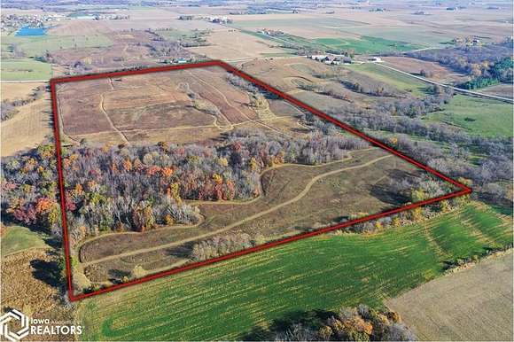 80 Acres of Recreational Land & Farm for Sale in Wayland, Iowa