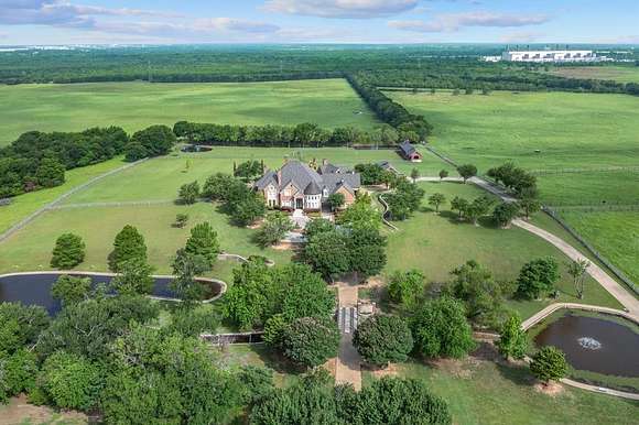 10 Acres of Land with Home for Sale in Forney, Texas