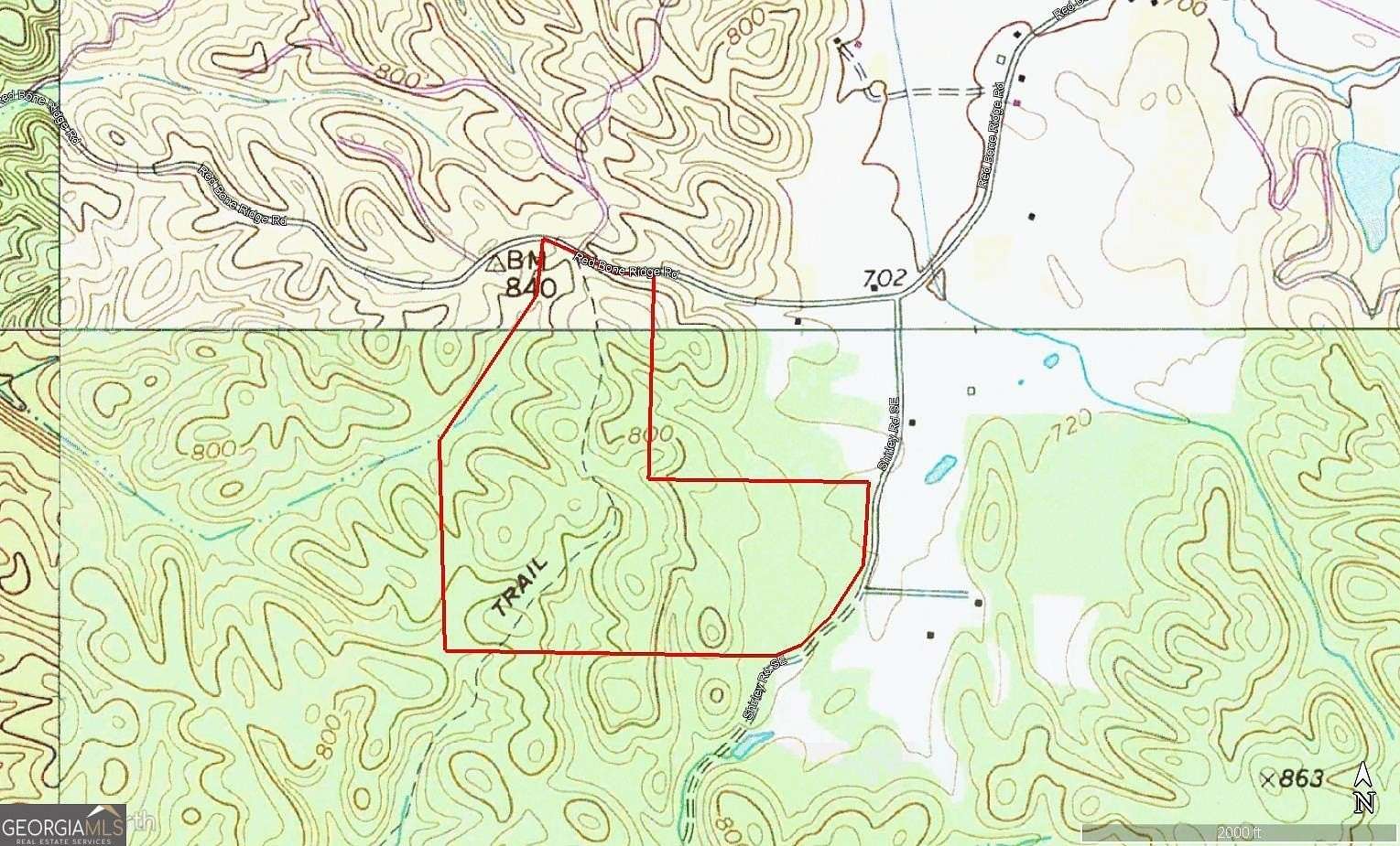 99 Acres of Land for Sale in Ranger, Georgia