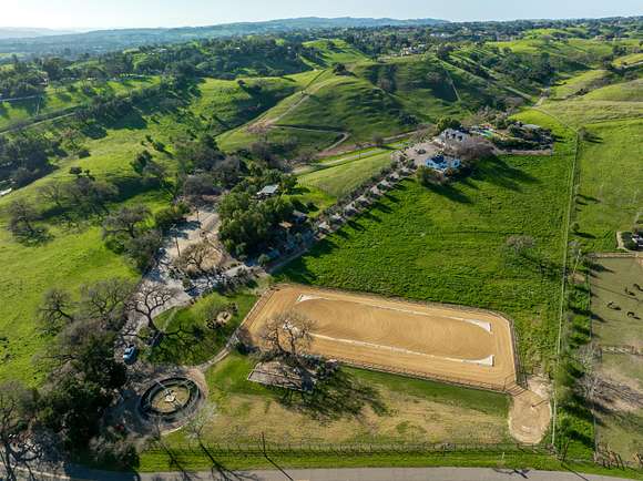 17.7 Acres of Land with Home for Sale in Santa Ynez, California