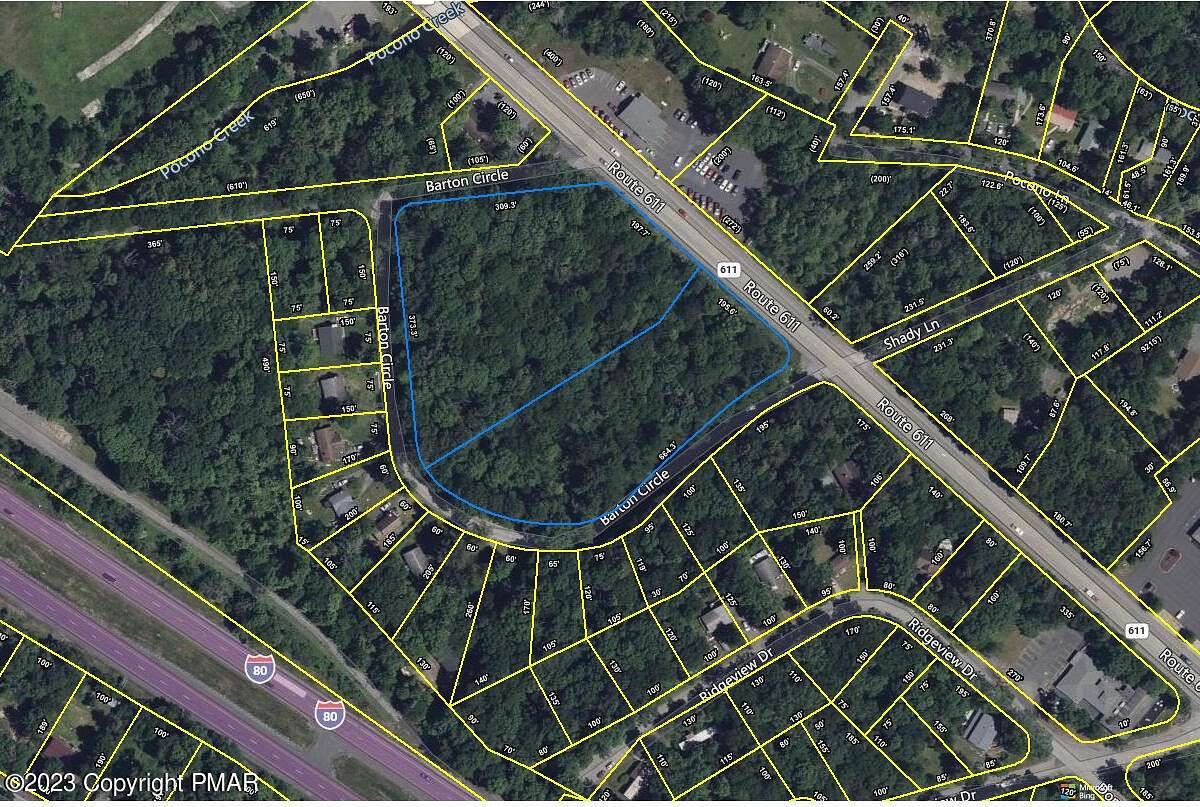 4.86 Acres of Commercial Land for Sale in Bartonsville, Pennsylvania
