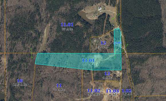16.8 Acres of Land for Sale in Tupelo, Mississippi
