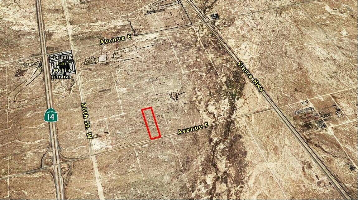 9.7 Acres of Commercial Land for Sale in Lancaster, California