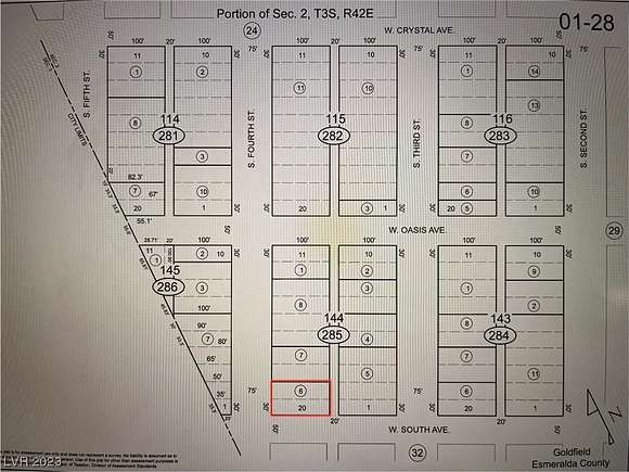 0.14 Acres of Land for Sale in Goldfield, Nevada