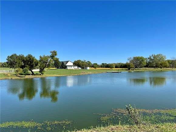 93 Acres of Agricultural Land with Home for Sale in Paola, Kansas