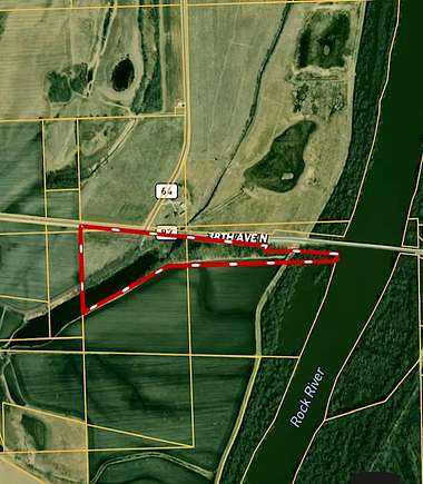 23.3 Acres of Land for Sale in Hillsdale, Illinois