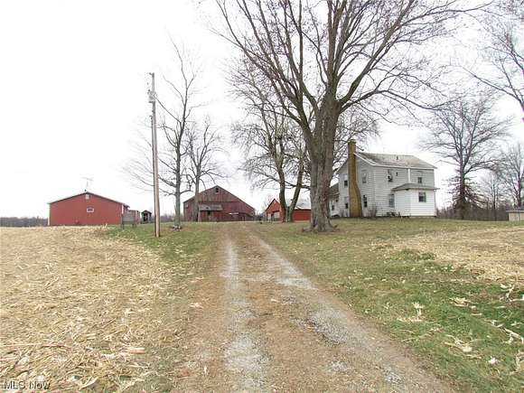 31.5 Acres of Agricultural Land with Home for Sale in Salem, Ohio