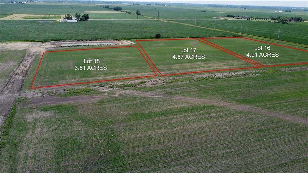 3.5 Acres of Commercial Land for Sale in Huxley, Iowa