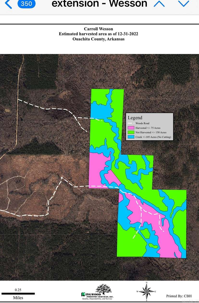 240 Acres of Recreational Land for Sale in Stephens, Arkansas