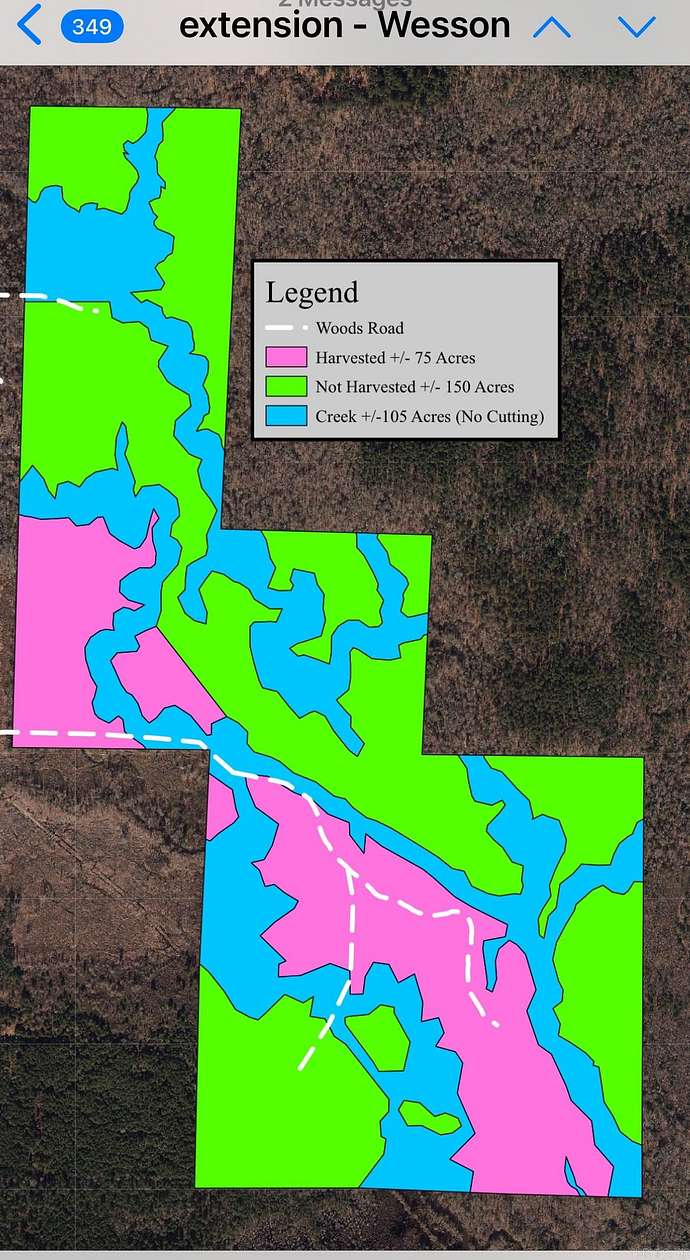 320 Acres of Recreational Land for Sale in Stephens, Arkansas