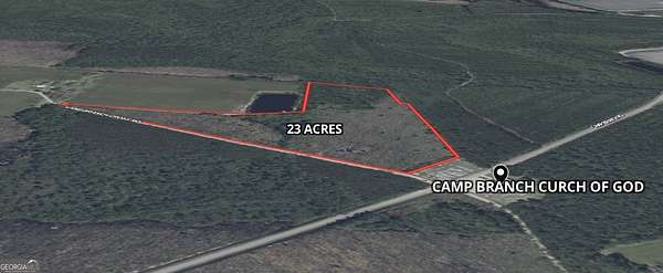 23 Acres of Agricultural Land for Sale in Waycross, Georgia
