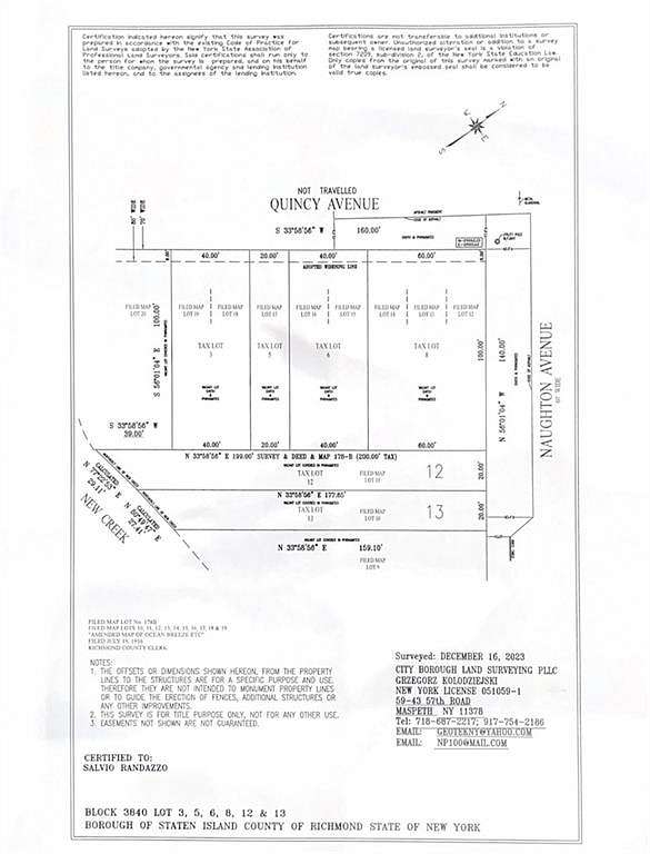 0.14 Acres of Residential Land for Sale in Staten Island, New York