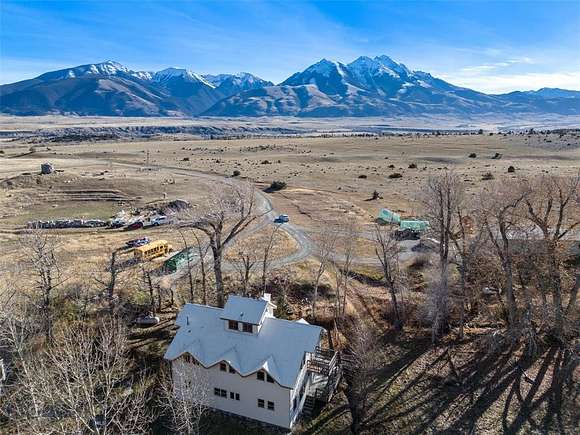 4 Acres of Residential Land with Home for Sale in Emigrant, Montana