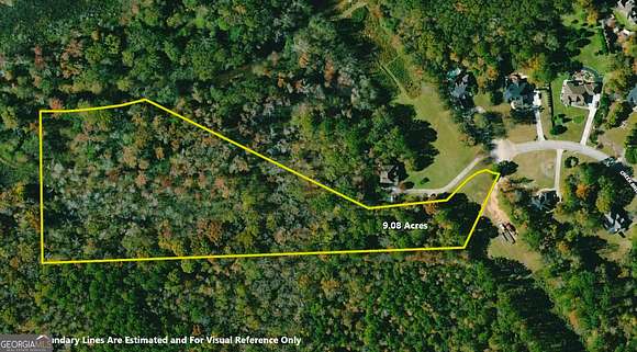 9.1 Acres of Residential Land for Sale in Oxford, Georgia