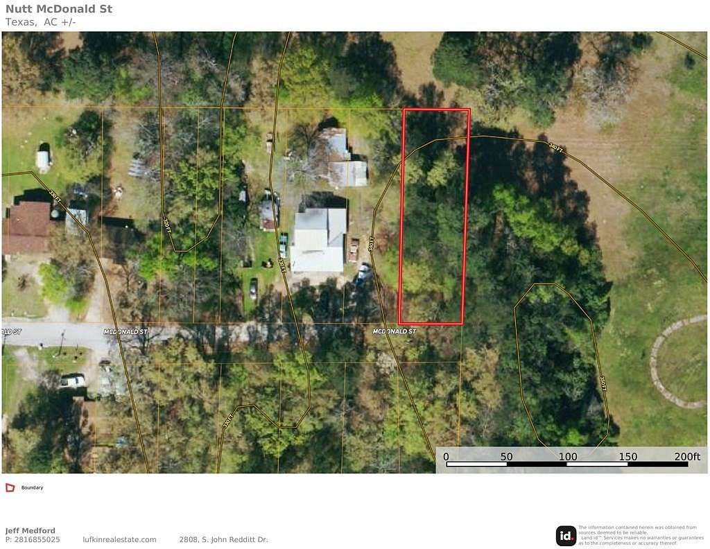 0.197 Acres of Residential Land for Sale in Lufkin, Texas