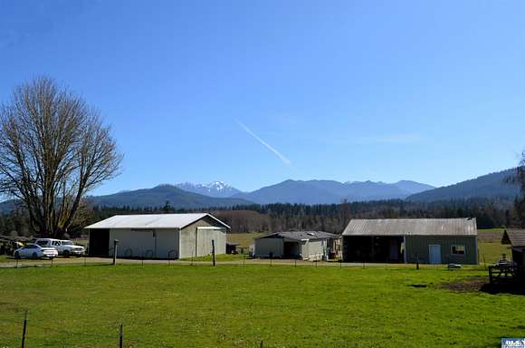 21.6 Acres of Agricultural Land with Home for Sale in Port Angeles, Washington