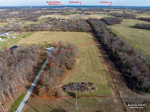 4.141 Acres of Residential Land for Sale in Gravette, Arkansas