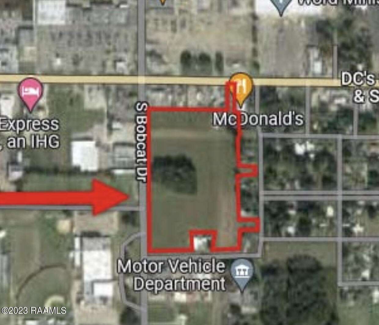 20 Acres of Mixed-Use Land for Sale in Eunice, Louisiana