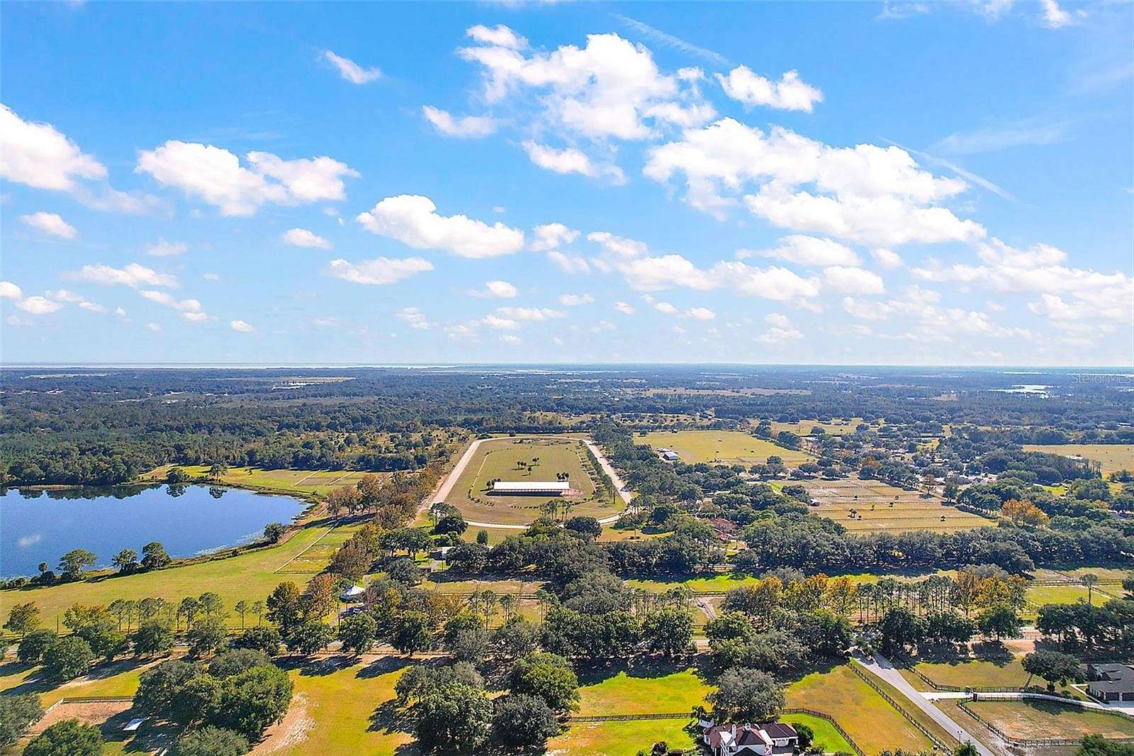 153 Acres of Agricultural Land with Home for Sale in Tavares, Florida