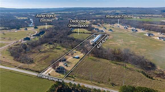4.9 Acres of Agricultural Land for Sale in Fayetteville, Arkansas