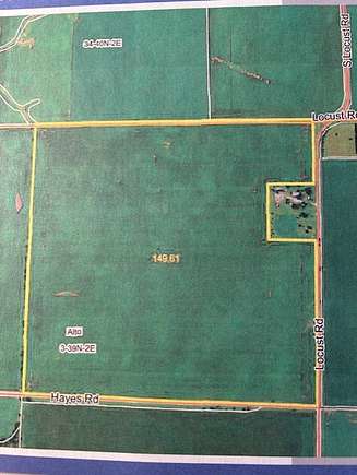 151 Acres of Recreational Land & Farm for Sale in Rochelle, Illinois