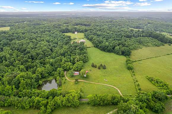 27.43 Acres of Land with Home for Sale in Shady Grove, Tennessee