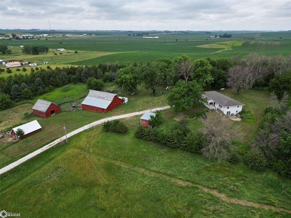 10 Acres of Residential Land with Home for Sale in Carroll, Iowa