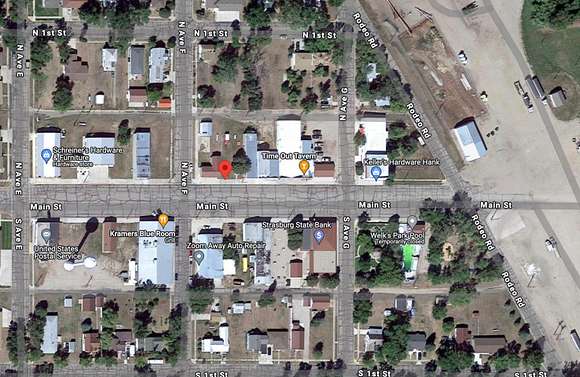 0.08 Acres of Residential Land for Sale in Strasburg, North Dakota