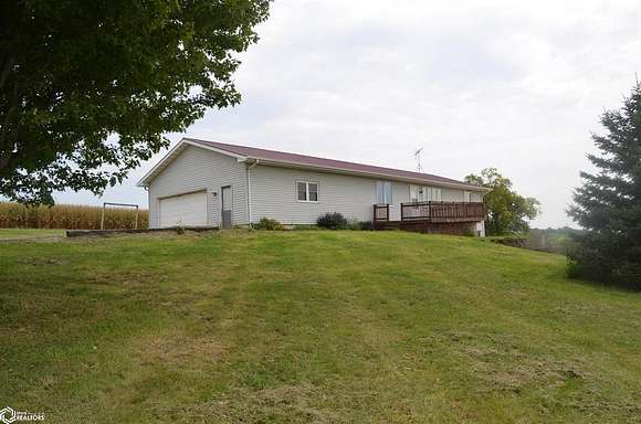 9.4 Acres of Residential Land with Home for Sale in Barnes City, Iowa