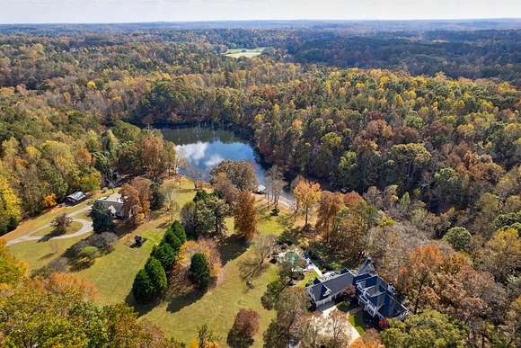 80 Acres of Recreational Land with Home for Sale in Milton, Georgia