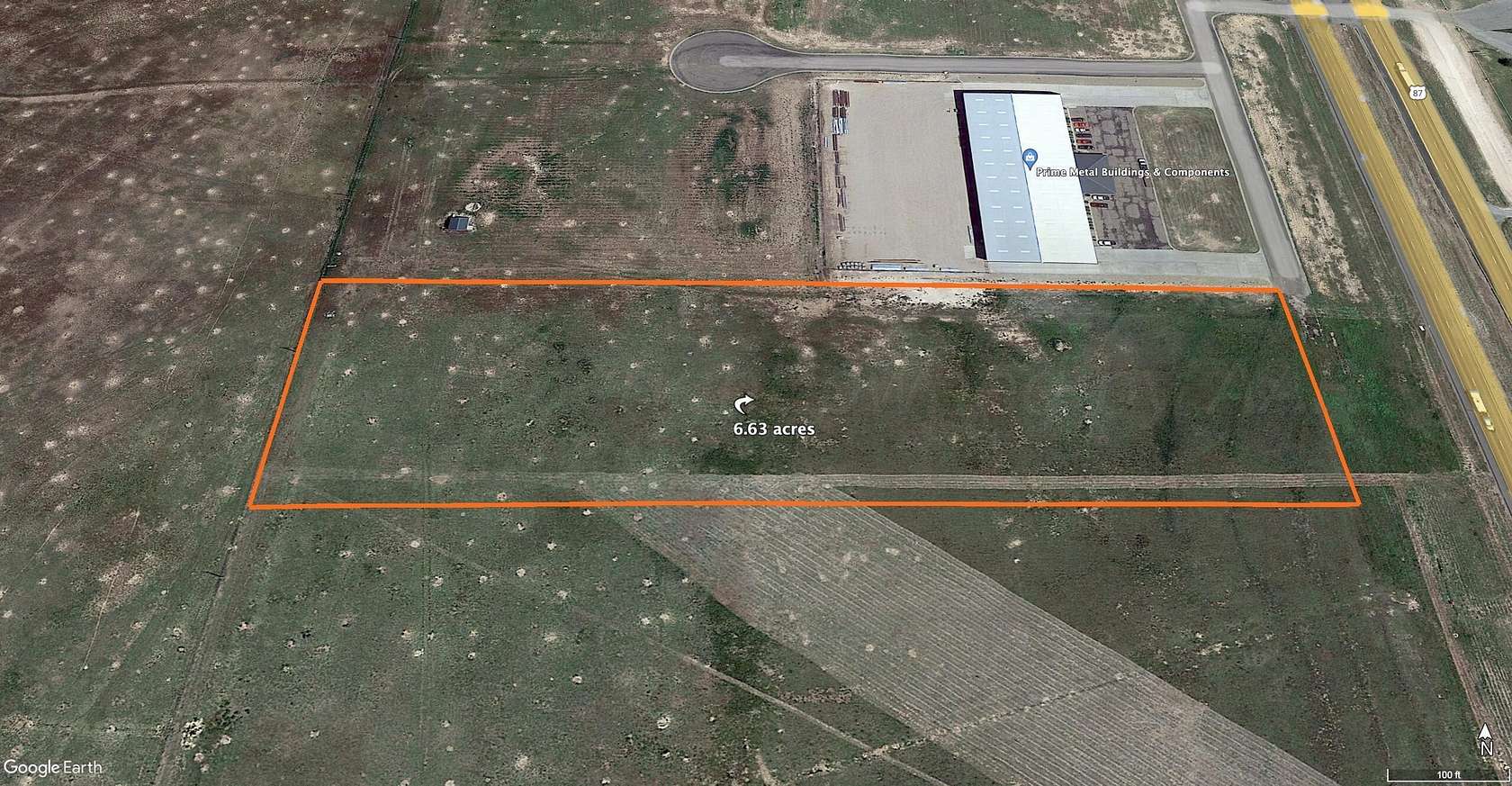 6.6 Acres of Commercial Land for Sale in Dumas, Texas