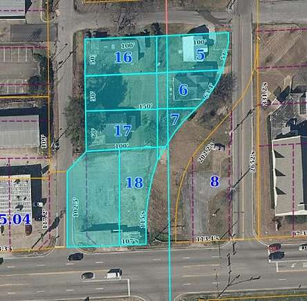1 Acre of Mixed-Use Land for Sale in Tupelo, Mississippi