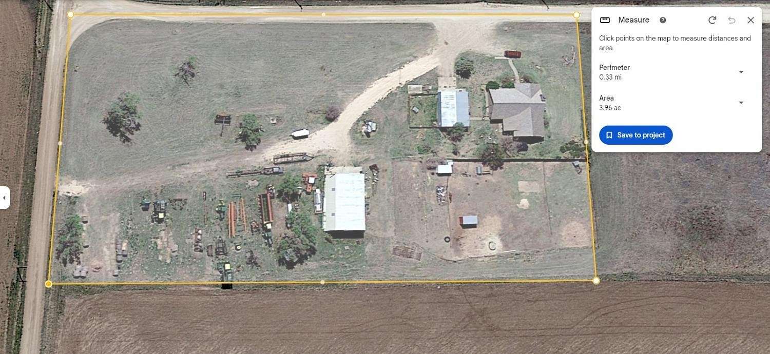 3.9 Acres of Residential Land with Home for Sale in Crosbyton, Texas