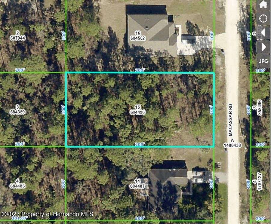 0.46 Acres of Residential Land for Sale in Weeki Wachee, Florida