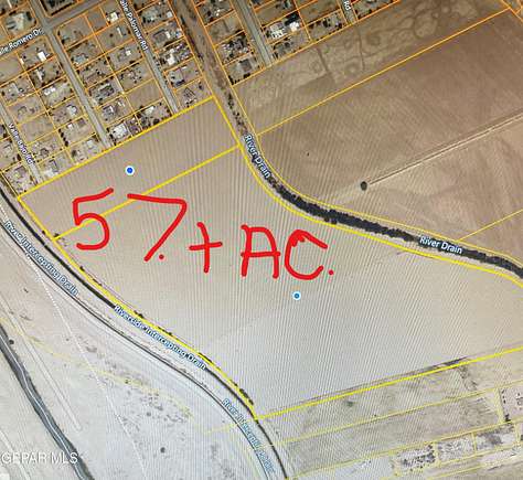 57.3 Acres of Land for Sale in San Elizario, Texas